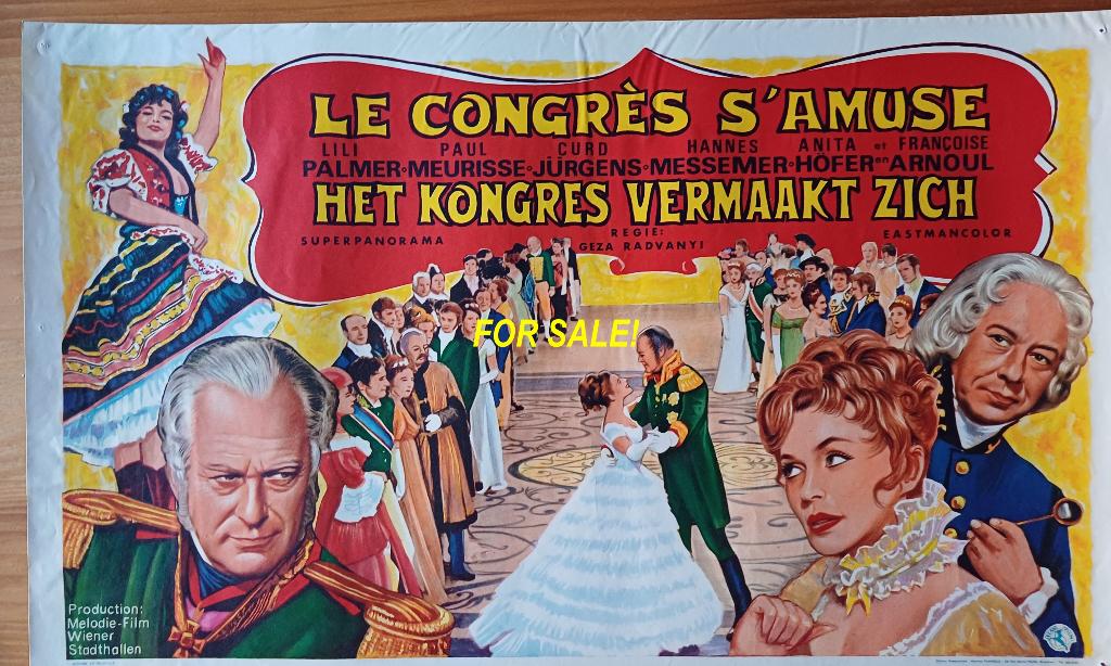 belgische affiche, Verzamelen, Posters, Gebruikt, Rechthoekig Liggend, Ophalen of Verzenden, A1 t/m A3