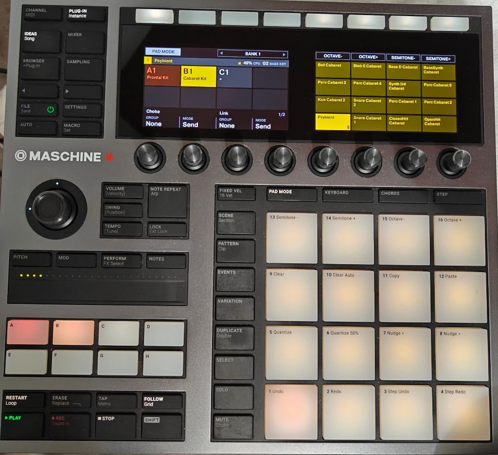 Maschine plus, Muziek en Instrumenten, Samplers, Ophalen of Verzenden, Gebruikt