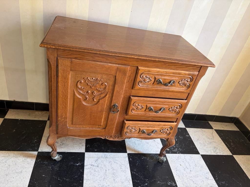 Landelijke buffetkast bretoense stijl, Huis en Inrichting, Kasten | Dressoirs, Ophalen, Gebruikt