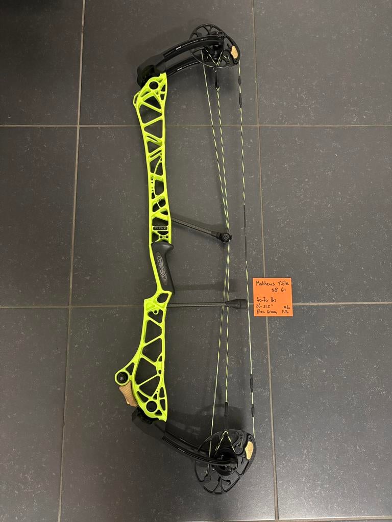 Mathews Title 38 G1, Verzenden, Zo goed als nieuw