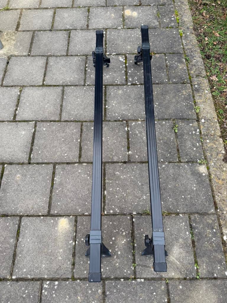 Set de barres de toit pour véhicule muni de point fixe, Autos : Divers, Porte-bagages, Enlèvement, Comme neuf