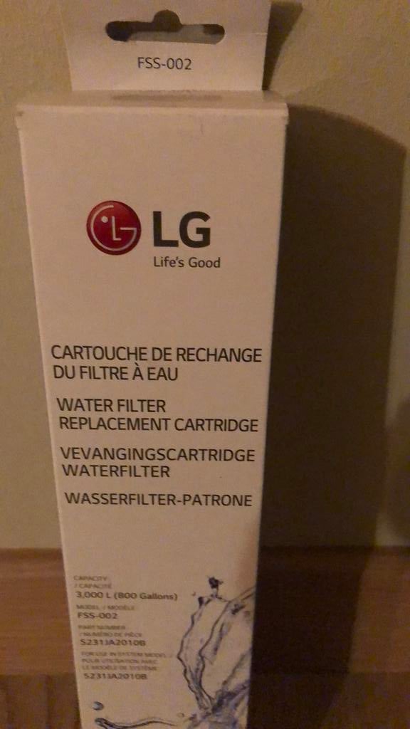 LG Neuf cartouche rechange Filtre a eau, Ophalen of Verzenden