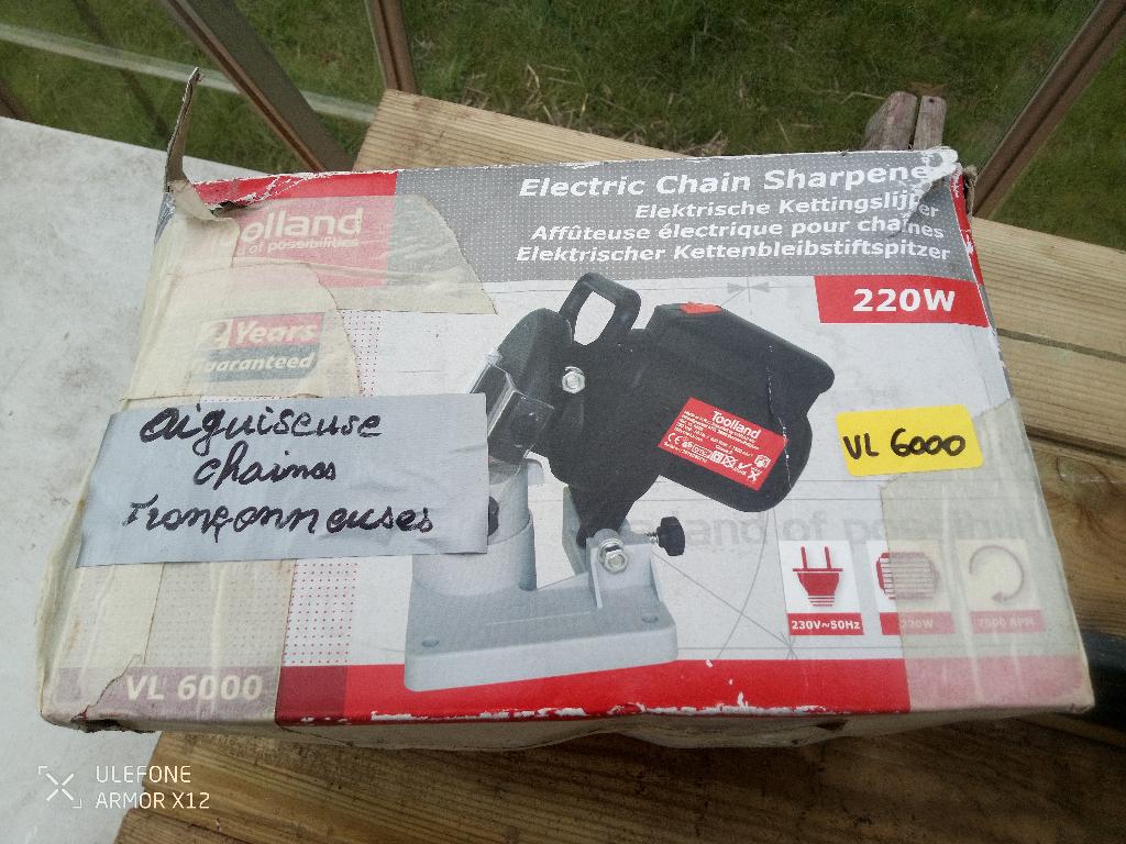 Affeuseur De ChaÎne tronçonneuse Toolland, Enlèvement, Tronçonneuse