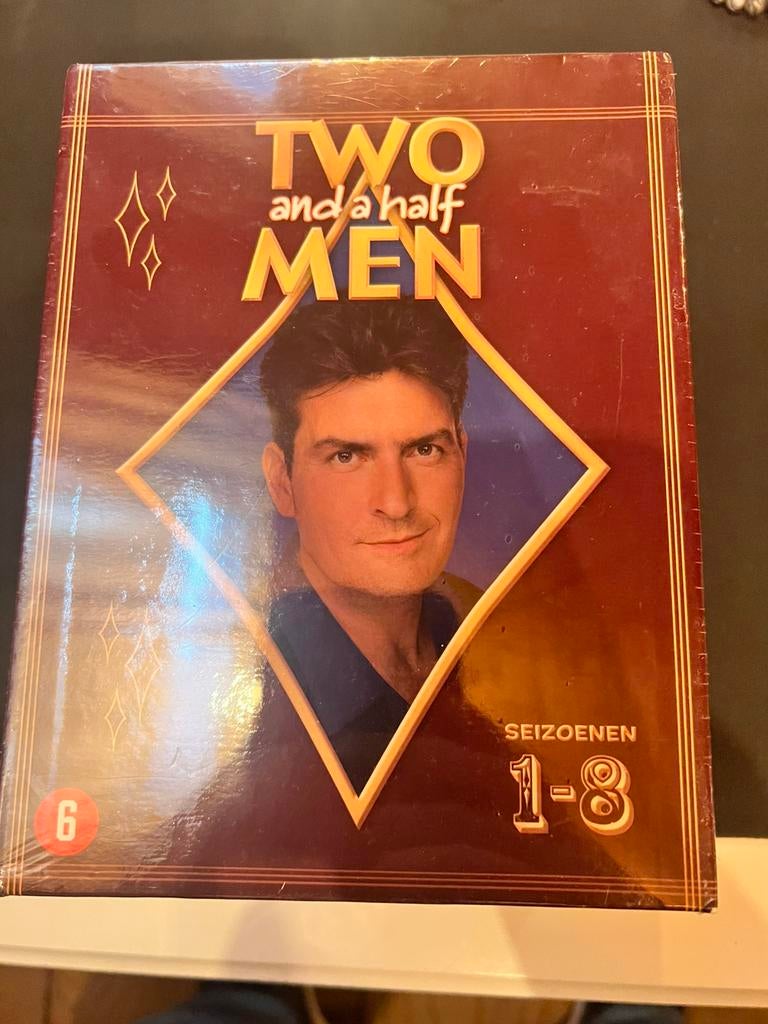 two and a half men dvd box nieuw sealed S1-8, Boxset, Ophalen of Verzenden, Komedie, Vanaf 6 jaar