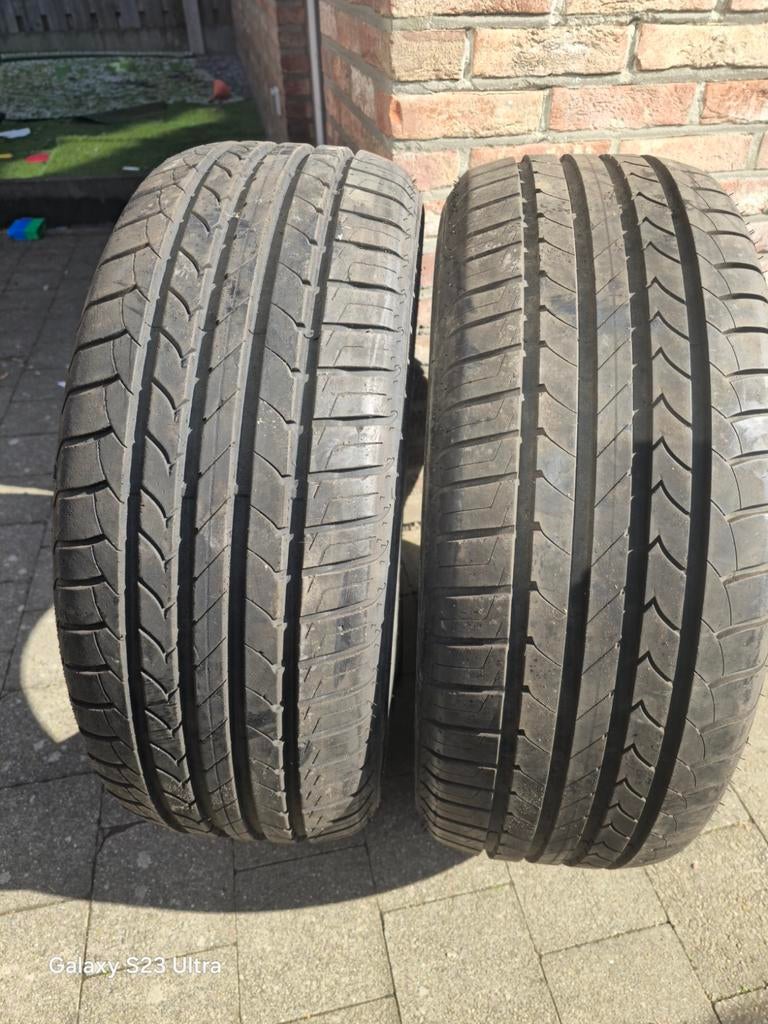 2 Zomerbanden 225 55 R17. 7mm. Goodyear., Autos : Pièces & Accessoires, Pneus & Jantes, Véhicule de tourisme, Pneus été, Enlèvement