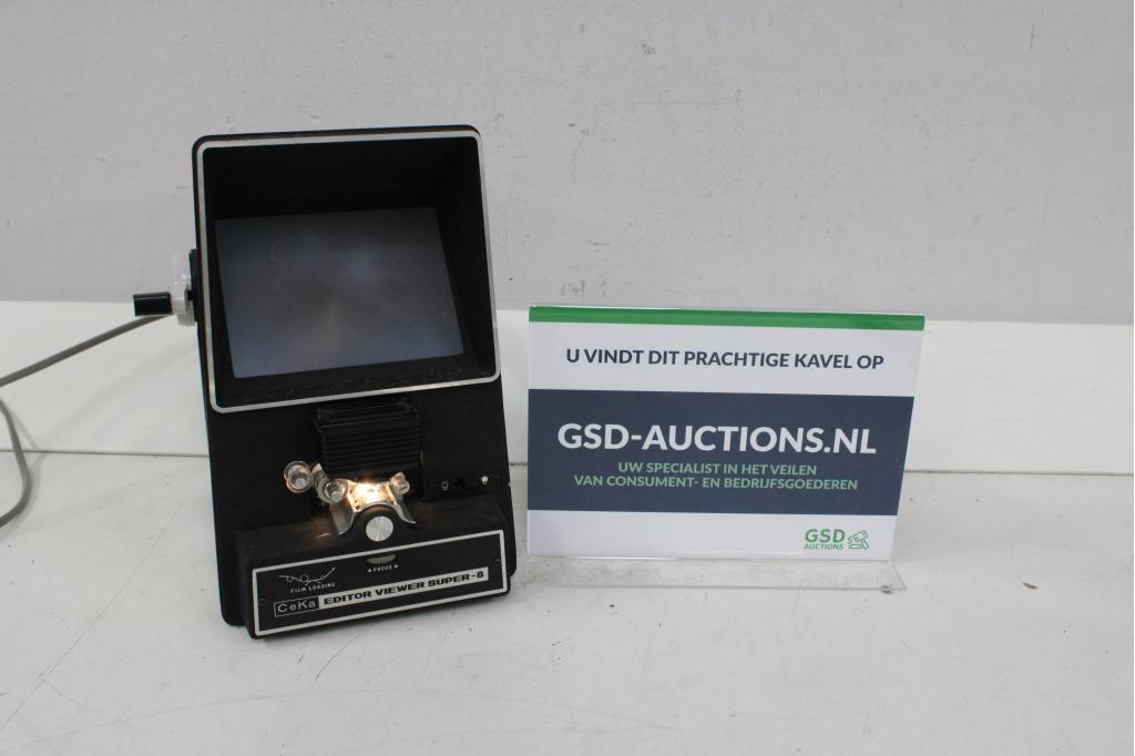 Vintage Ceka Editor Viewer Super-8, TV, Hi-fi & Vidéo, Appareils photo analogiques
