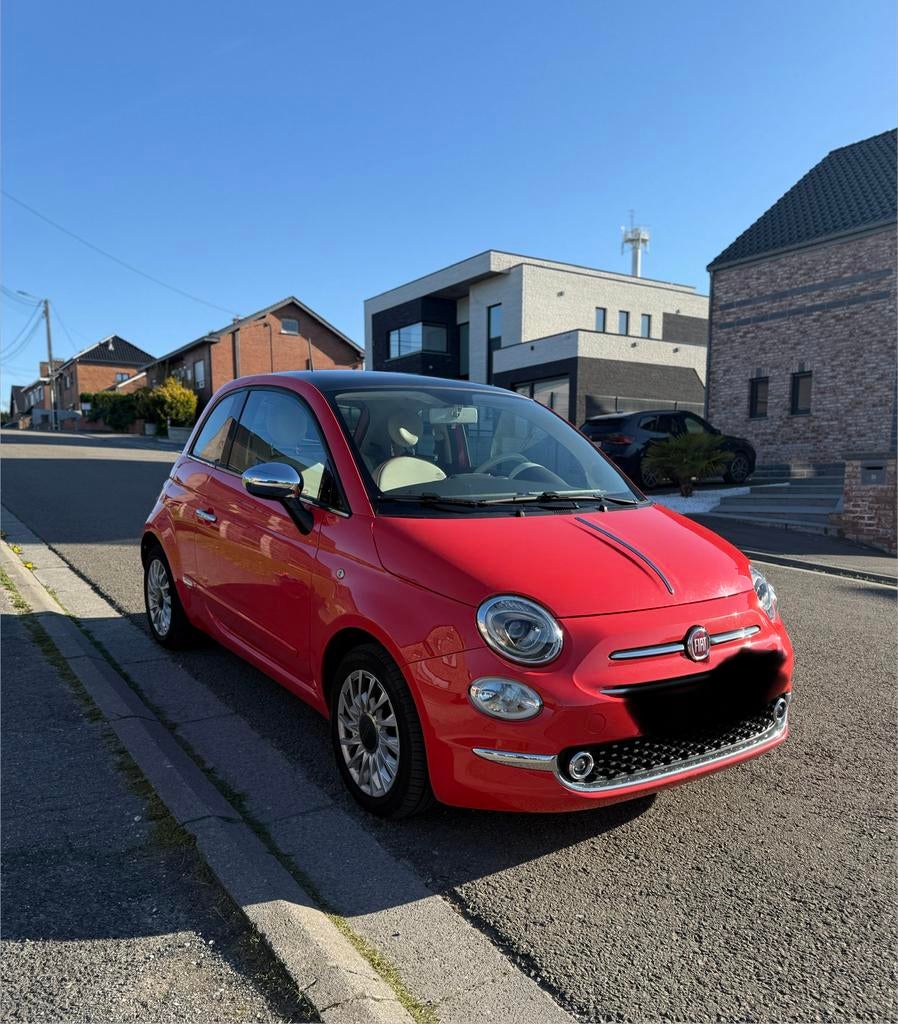 Fiat 500 Lounge 1.2 Benzine — 31.000 km, Auto's, Fiat, Bluetooth, Particulier, Handgeschakeld, Berline