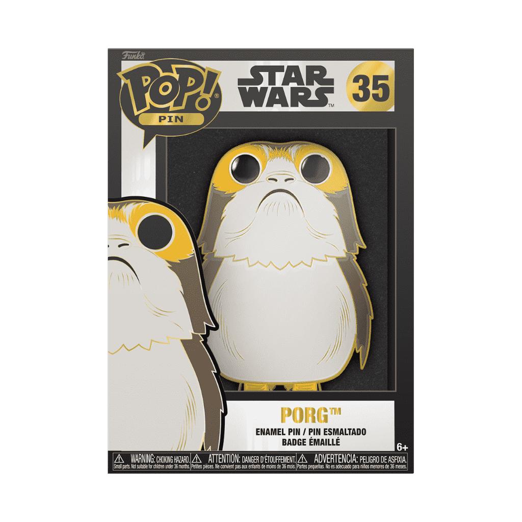 Funko POP Pin - Star Wars - Porg (35), Neuf, Funko, Supportemea@funko.com, Wetmore Avenue, Everett, WA 98201, USA.