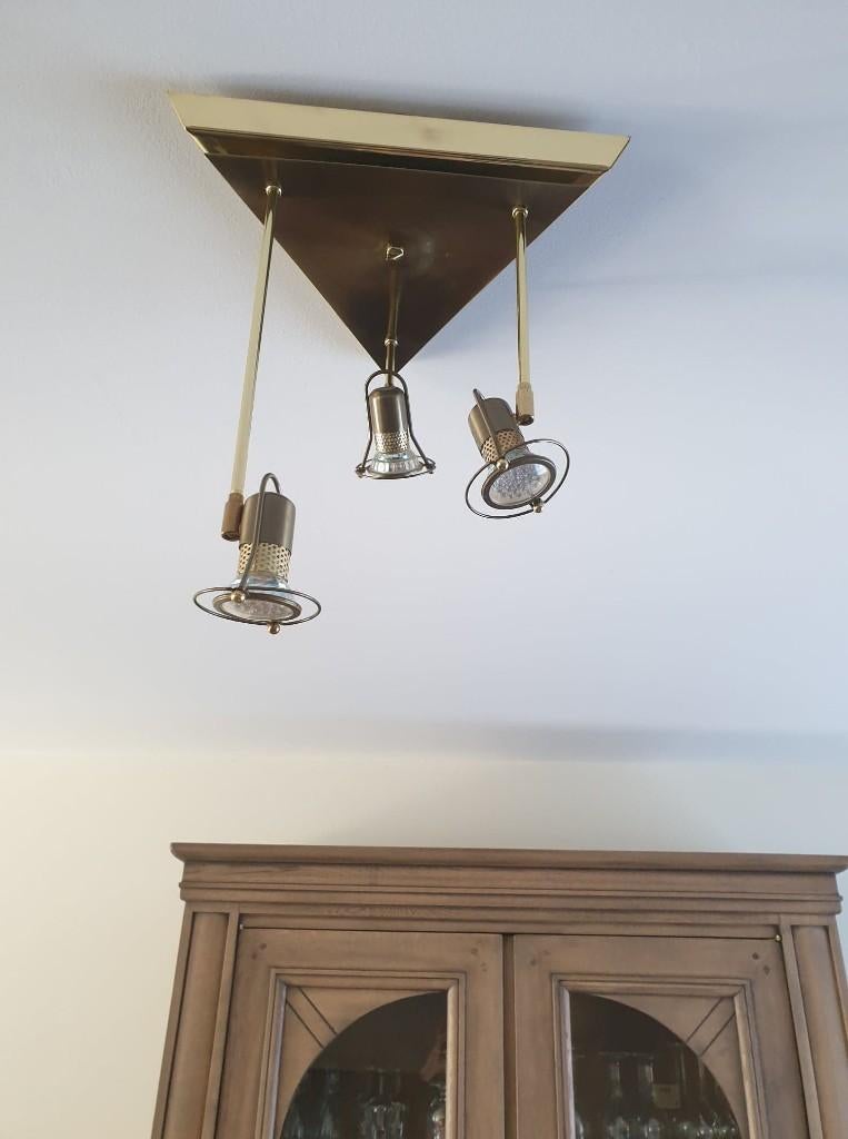 Plafondverlichting Massive, Ophalen of Verzenden, Zo goed als nieuw, Metaal