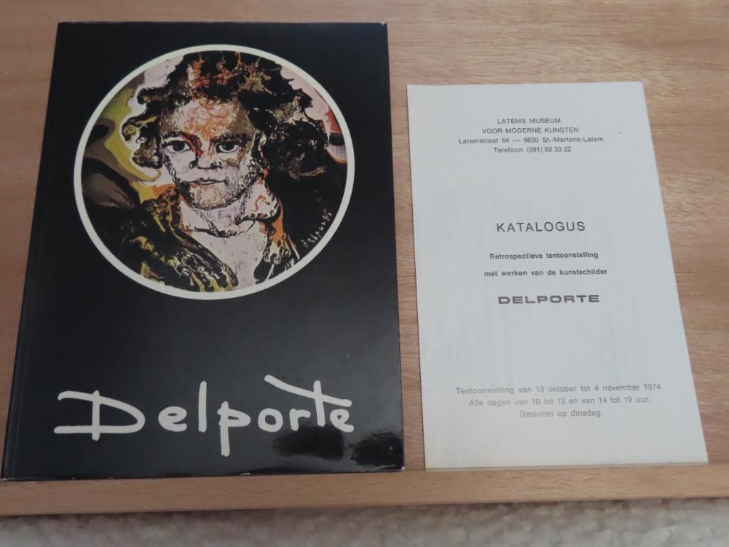 Delporte — Œuvres récentes avec document supplémentaire/Marc, Peinture et dessin, Enlèvement ou Envoi, Marcel Pieters, Utilisé