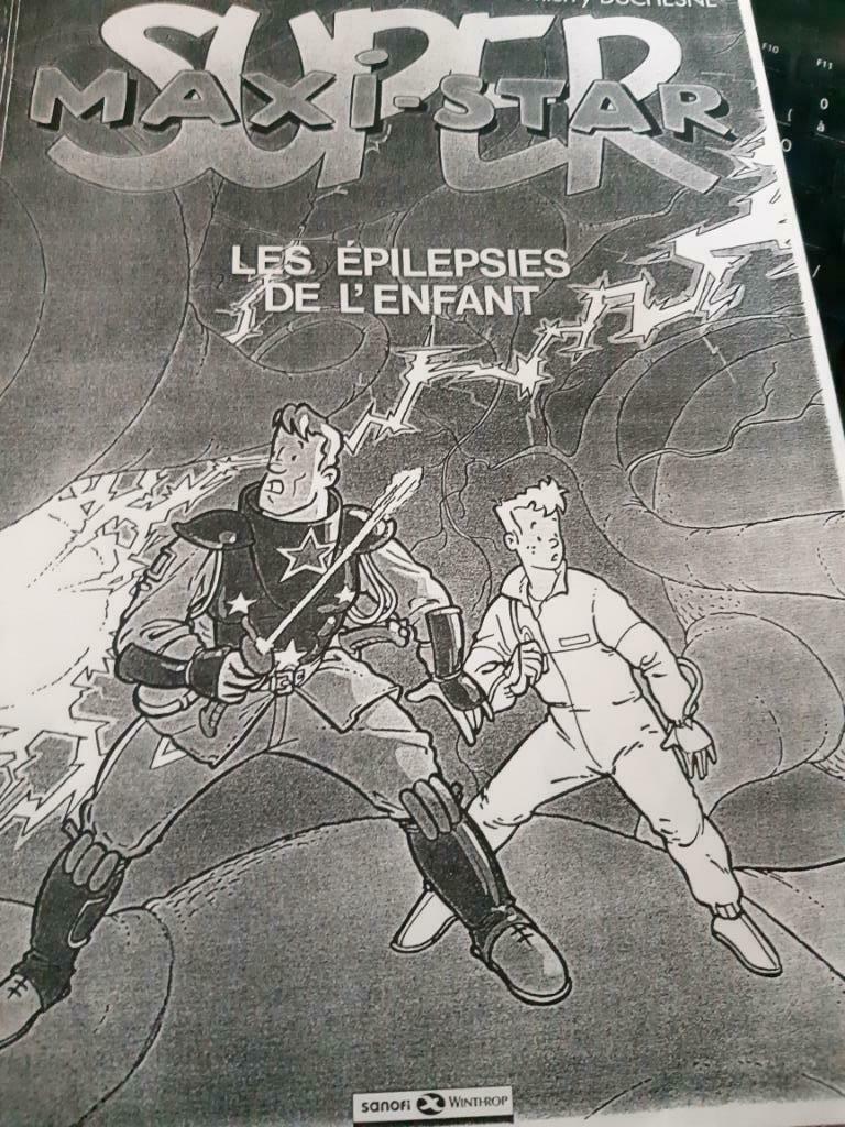 Copie BD "Super Maxi-STAR : Epilepsies de l'enfant"  15€, Livres, BD, Utilisé, Une BD, Enlèvement