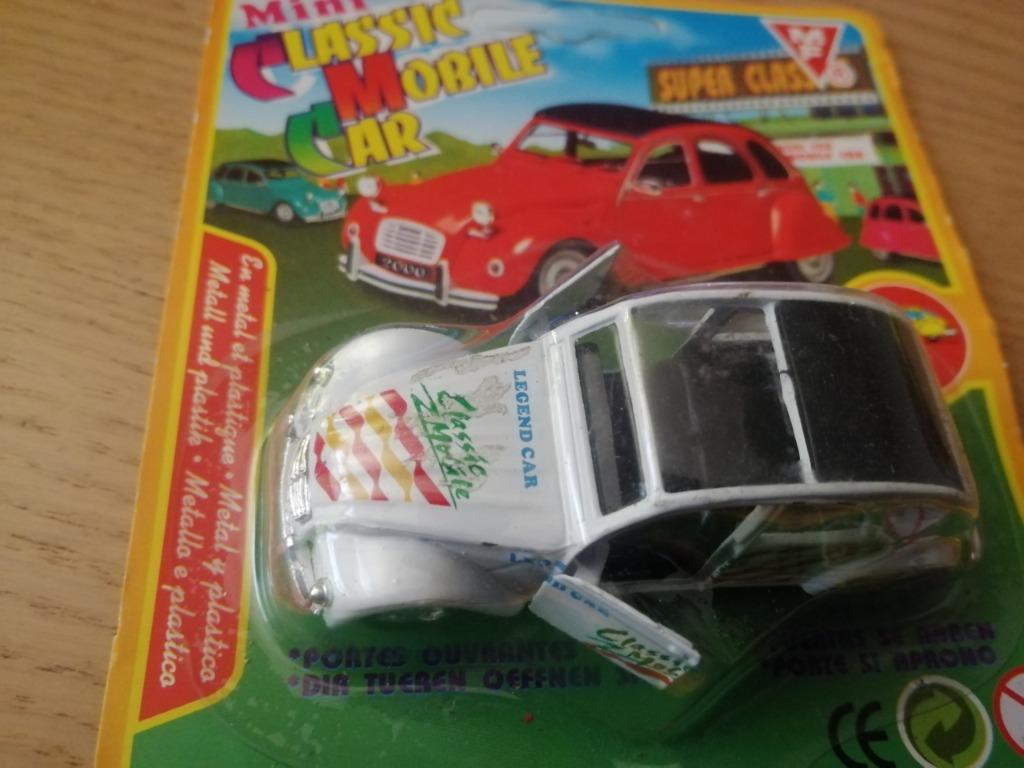 PMS LEGEND CAR CLASSIC MOBILE CITROEN 2 CV blanche neuve, Hobby & Loisirs créatifs, Voitures miniatures | 1:43, Enlèvement ou Envoi
