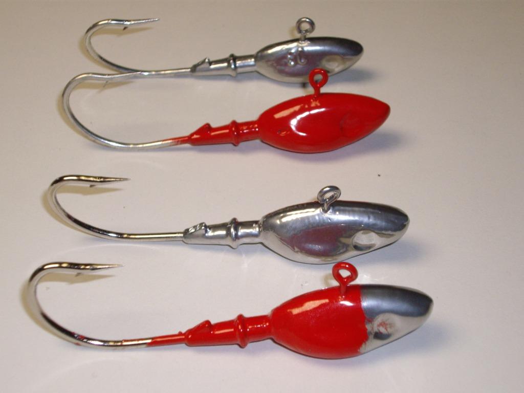 in 90 en 120gr Dorschbomp loodkoppen in chroom of kleur, Ophalen of Verzenden, Nieuw, Dobber of Lood