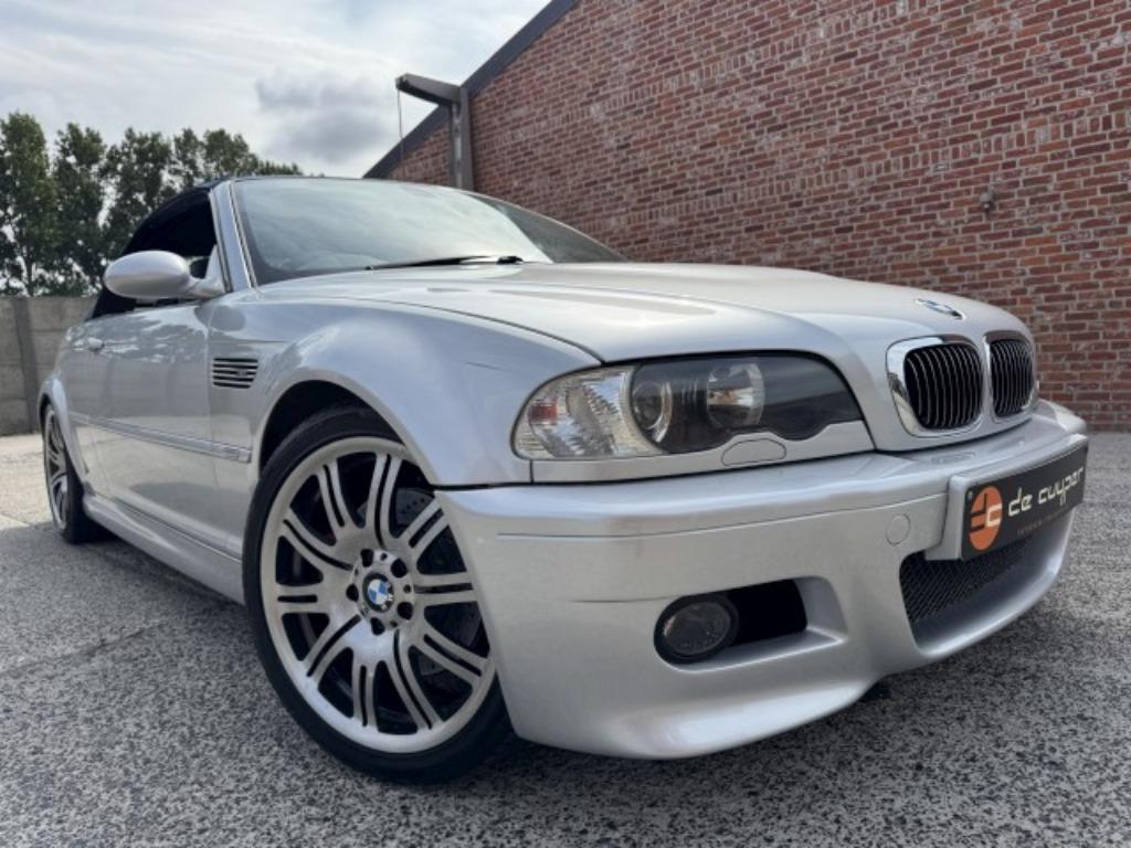 Bmw M3 e46 "MANUEEL" 125000km/leder/XENON/pdc/Navi/clim/2001, Auto's, 252 kW, 4 zetels, Achterwielaandrijving, Cabriolet