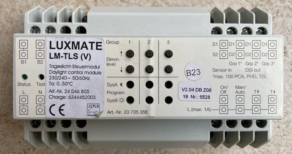 luxmate Zumtobel LM-TLS, Envoi, Utilisé