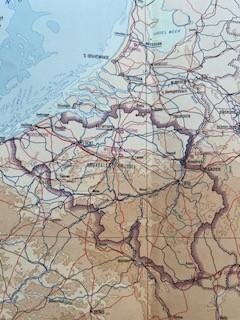 1e Atlas van België blad 1, Overige typen, Ophalen of Verzenden, Zo goed als nieuw, 1800 tot 2000