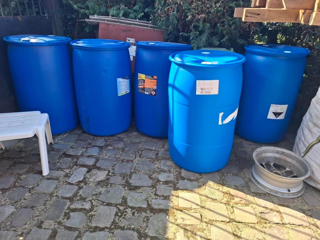 Bidon 200 litres, Enlèvement