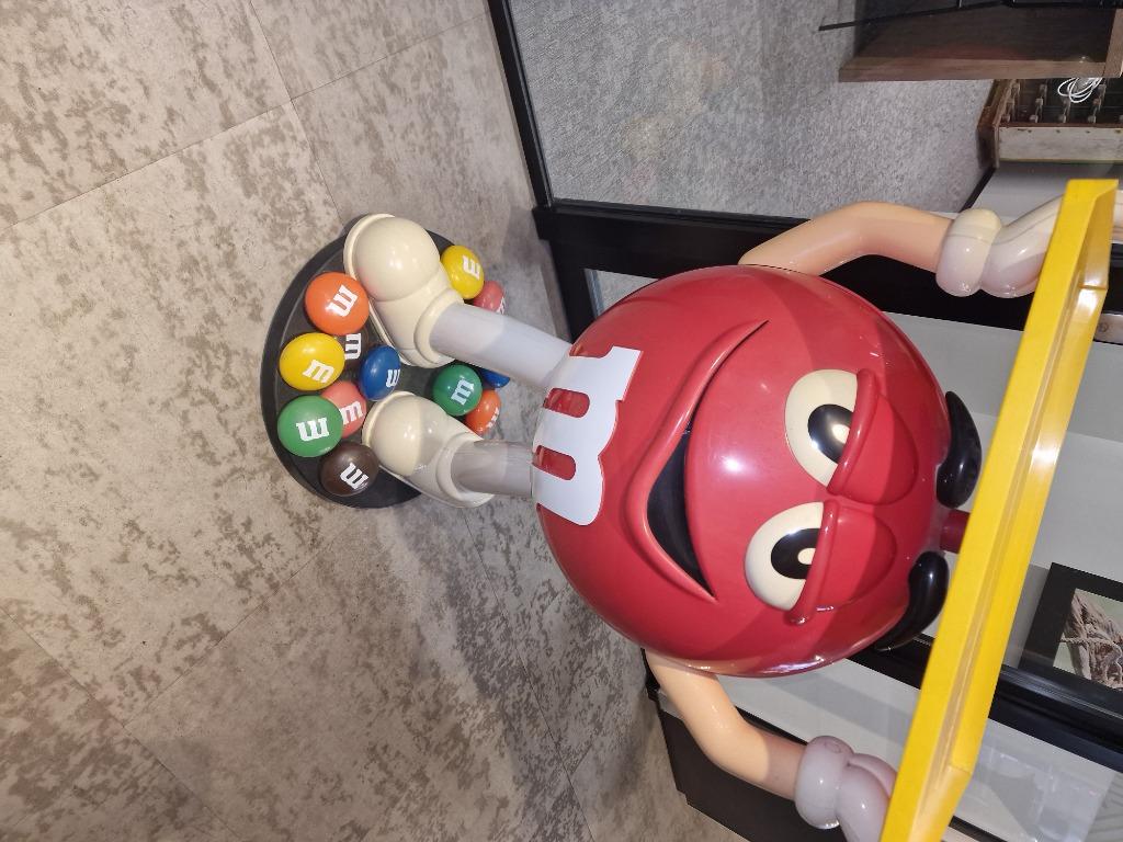 Presentoir mms rouge, Collections, Marques & Objets publicitaires, Enlèvement ou Envoi