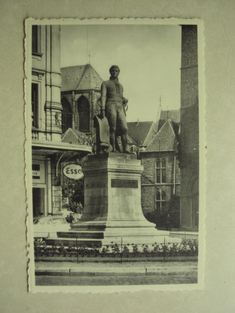 54934 - GENT - STANDBEELD LIEVEN BAUWENS - ZIE 2 FOTO'S, Collections, Envoi