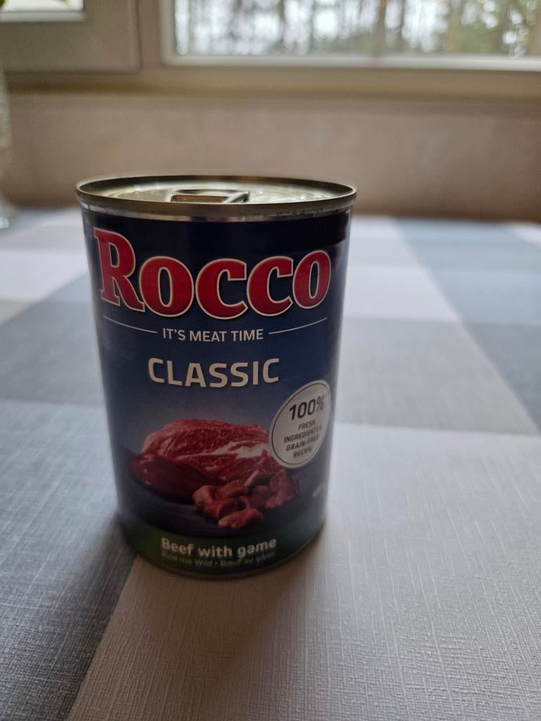 Blik rocco natvoer, Ophalen of Verzenden