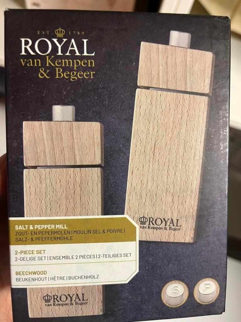 Zout en peper molen by Royal Van Kempen&Begeer, Ophalen of Verzenden, Nieuw