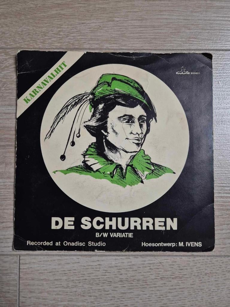 Carnaval singel De schurren, Ophalen of Verzenden