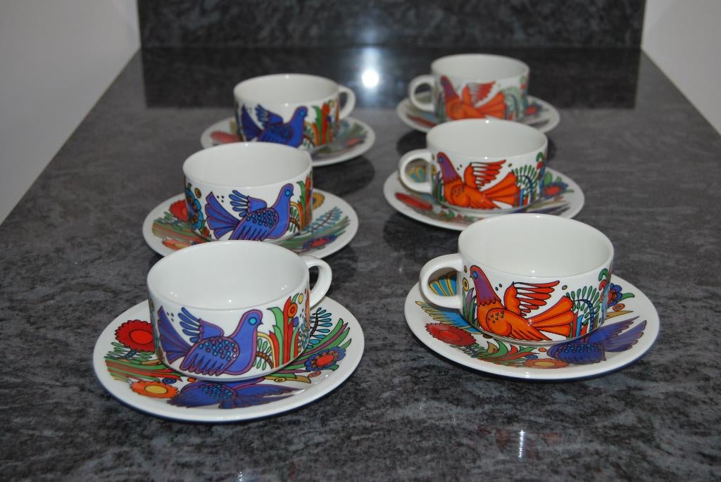 VILLEROY & BOCH  ACAPULCO . 6 DEJEUNERS, Enlèvement ou Envoi