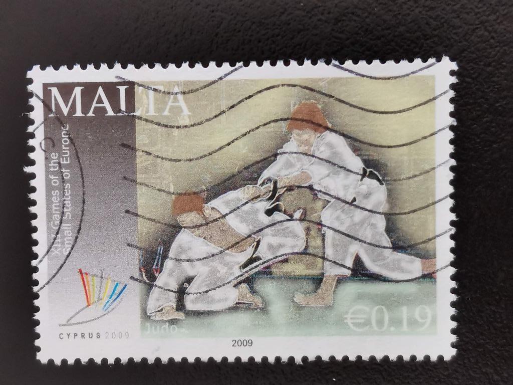 Malte 2009 - sport - judo, Enlèvement ou Envoi, Malte, Affranchi