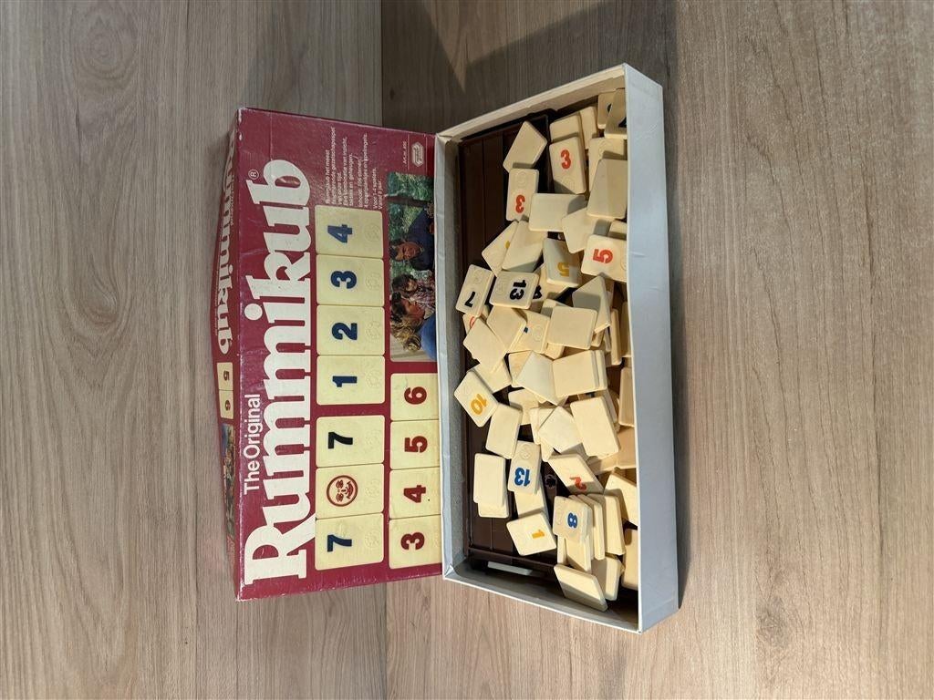 rummikub grote rode doos - s6533, Verzenden, Zo goed als nieuw