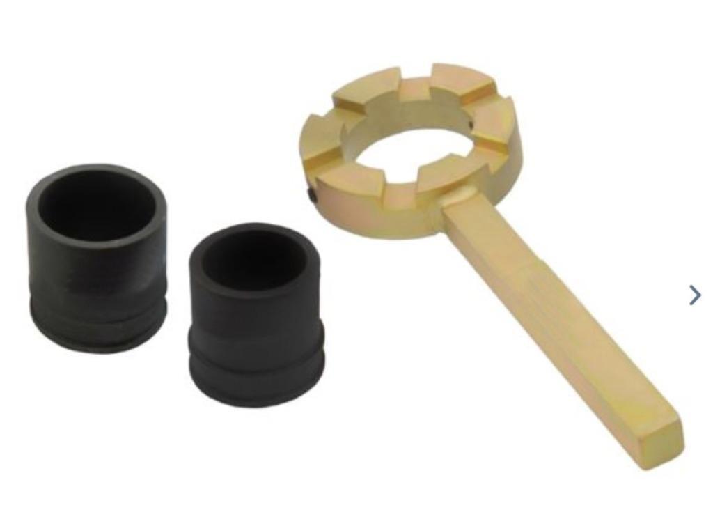 BMW Trillingsdemper poeliehouder met 2 adapterringen GRAT VE, Ophalen of Verzenden