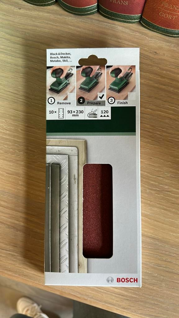 Schuurvellen Bosch, Ophalen, Nieuw