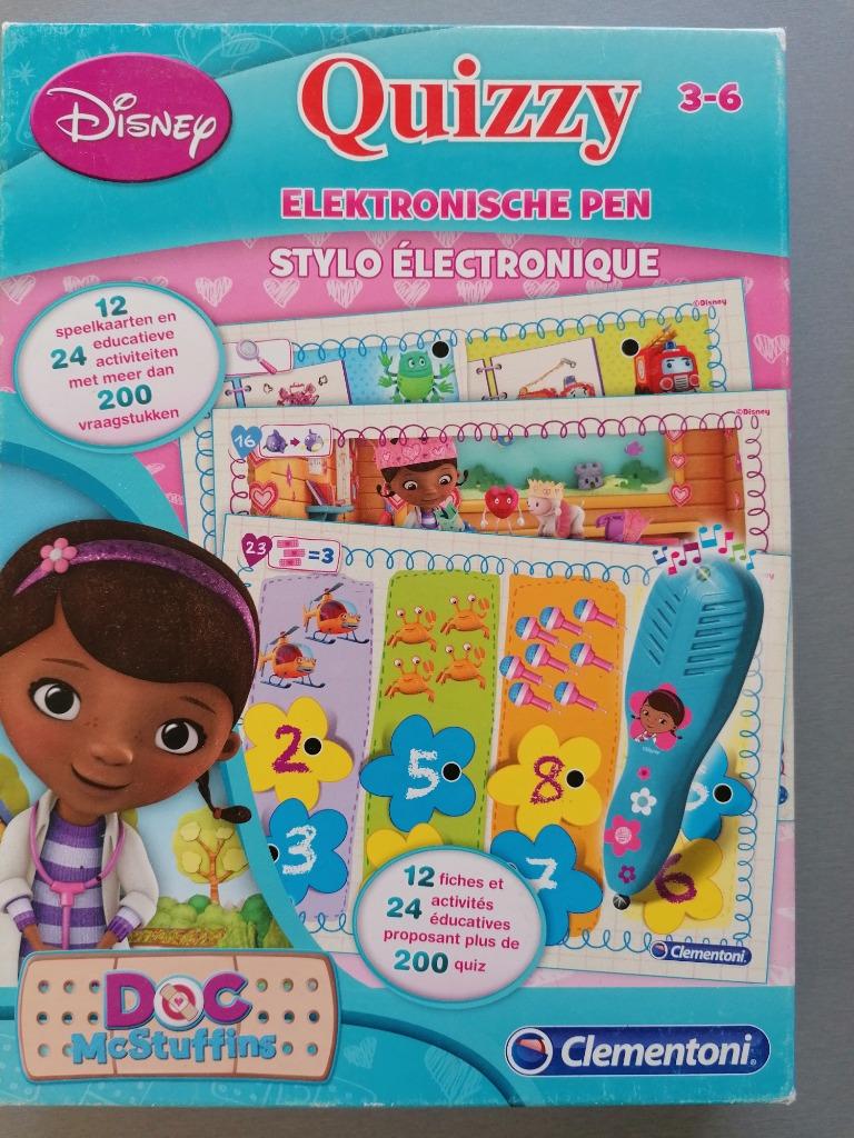 Jeu éducatif Clementoni Quizzy 3-6 ans, Enlèvement ou Envoi, Utilisé, Électronique, Sonore