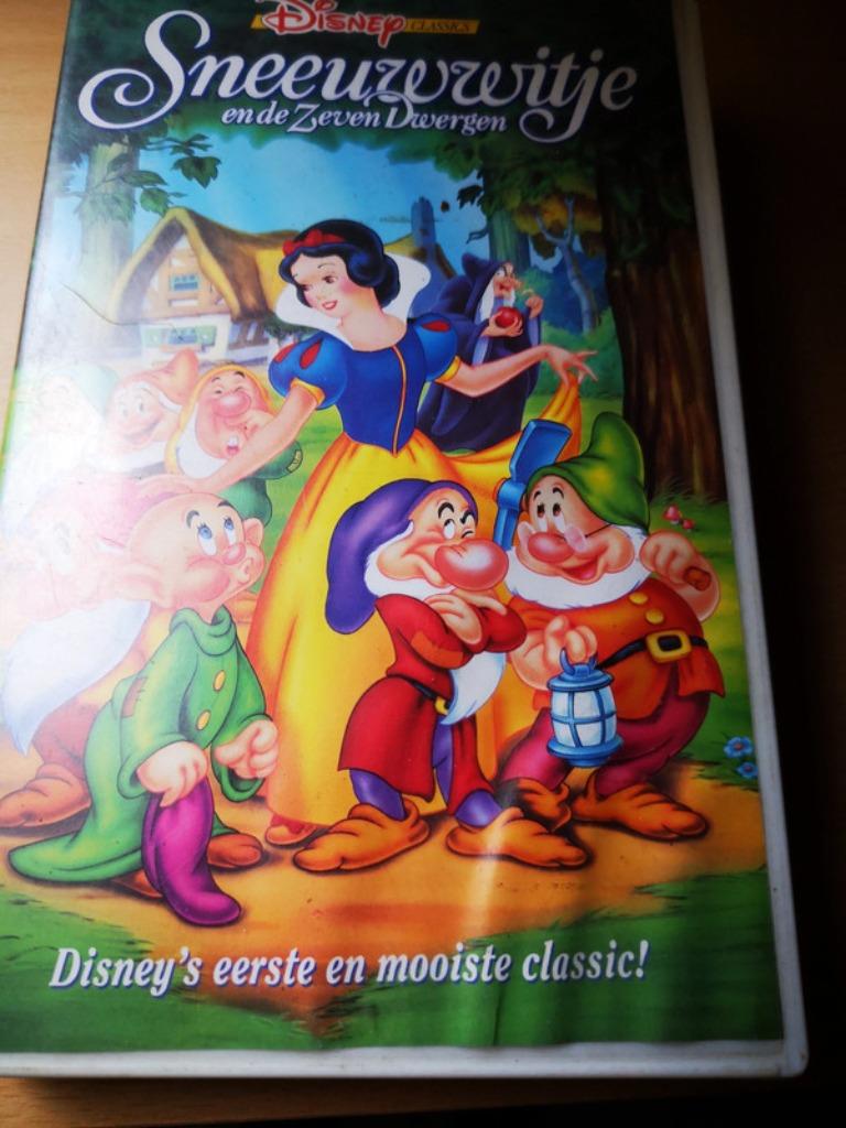 Cassette vidéo Disney Blanche-Neige, Enlèvement ou Envoi