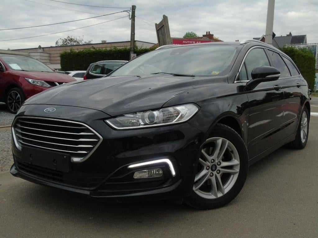 Ford Mondeo 2.0 TDCI ECOBlue *08/2019 *1e Eigen *AUTOMAAT, Auto's, Mondeo, Zwart, Leder, Bedrijf