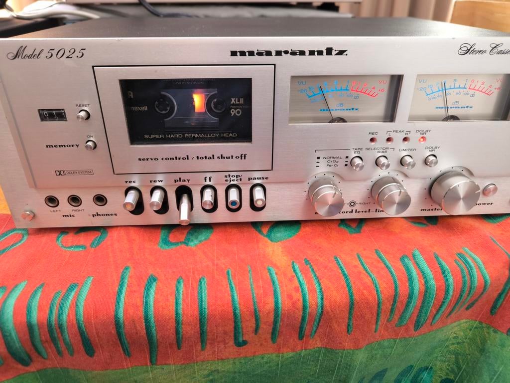 Deck K7 MARANTZ VINTAGE, TV, Hi-fi & Vidéo, Decks cassettes, Enlèvement, Marantz