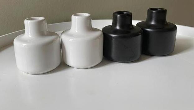 Vintage design vaasjes gesigneerd., Enlèvement, Comme neuf