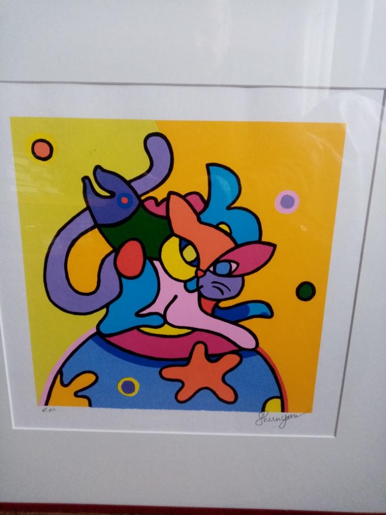 Sérigraphie/épreuve d'artiste signé  Shunyam Steveninck, Enlèvement