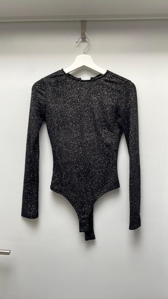Dames body top met glitter - maat S - merk: Forever 21, Ophalen of Verzenden, Zo goed als nieuw, Maat 36 (S)