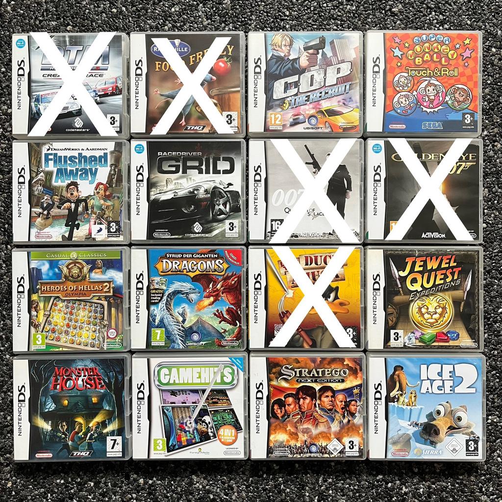Nintendo DS Spelletjes (werken ook op Nintendo 2DS en 3DS), Games en Spelcomputers, Games | Nintendo DS, Ophalen, Zo goed als nieuw