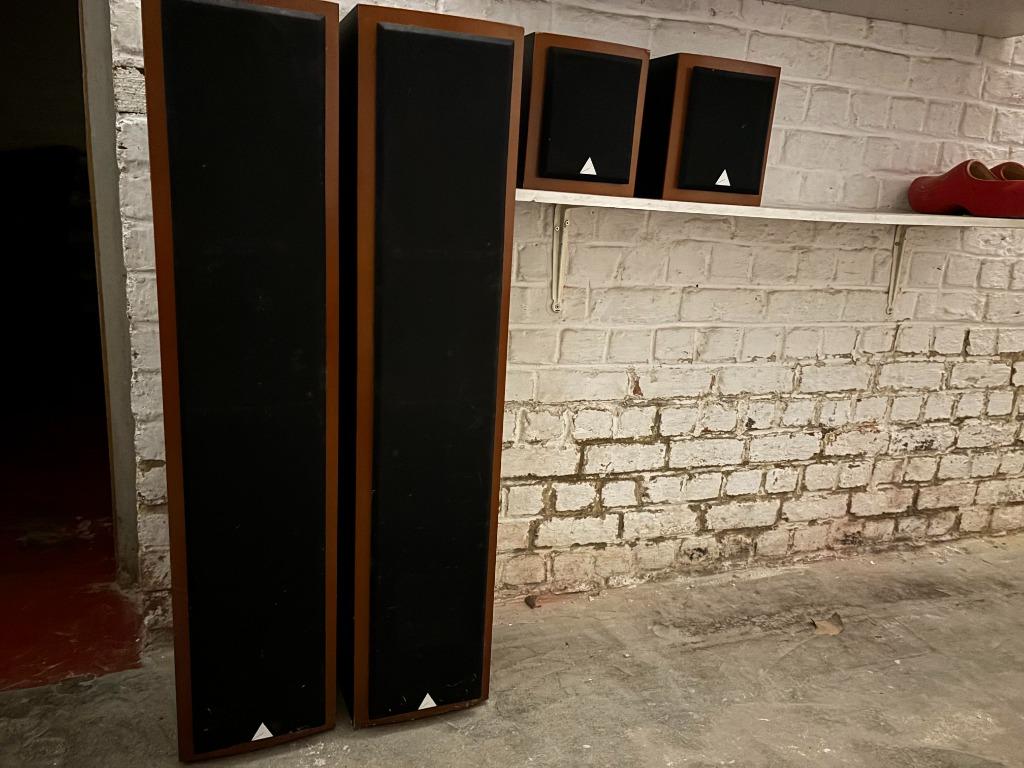 Home cinéma Triangle 5 pièces, TV, Hi-fi & Vidéo, Enlèvement, Utilisé