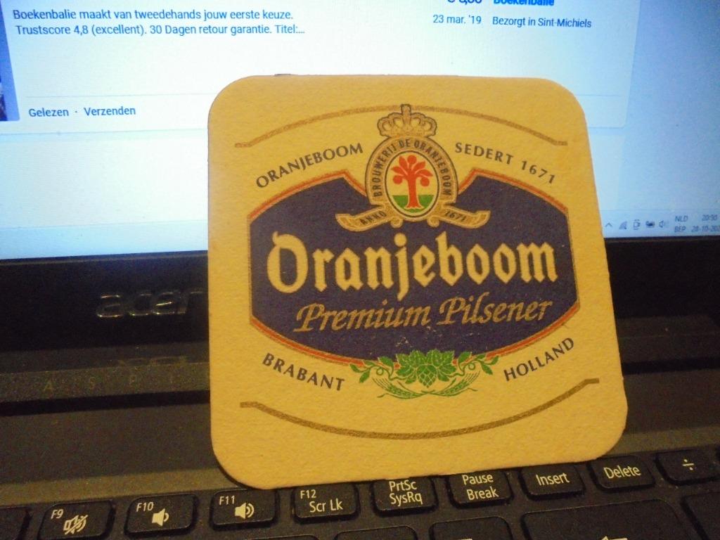 Oranjeboom, Verzamelen, Biermerken, Ophalen of Verzenden, Gebruikt, Viltje(s), Oranjeboom