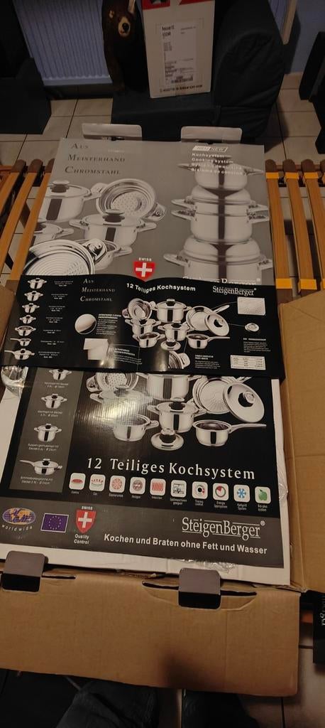 Batterie de casseroles, Enlèvement