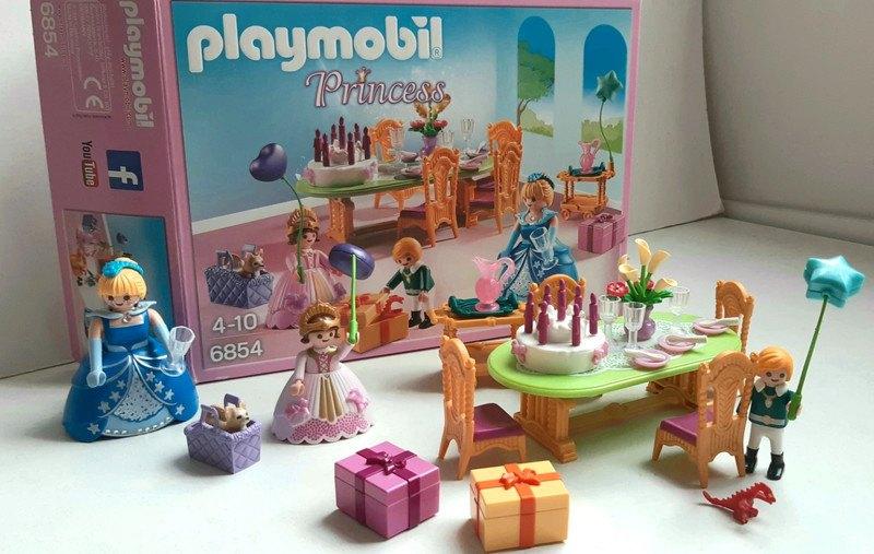Playmobil 6854 Princesse Salle à manger Fête anniversaire, Enlèvement ou Envoi, Comme neuf, Ensemble complet