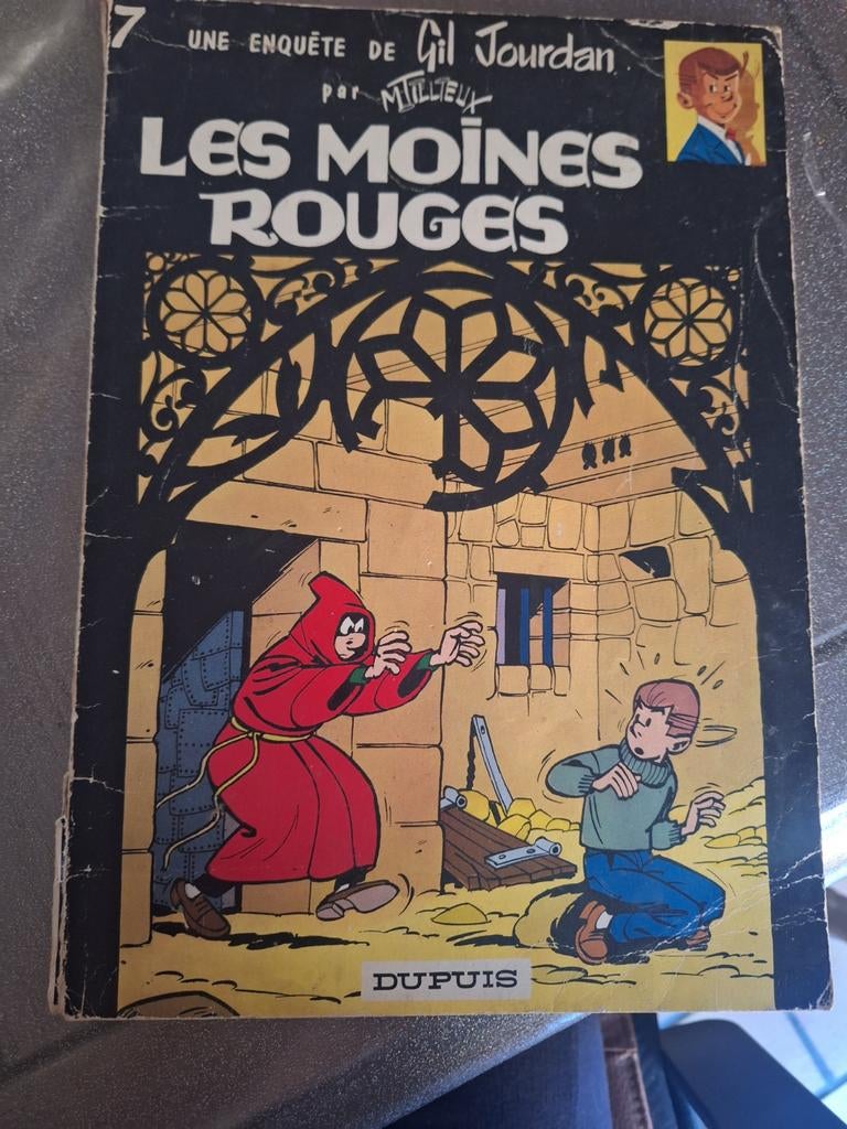 gil jourdan 7 les moines rouges, Ophalen of Verzenden, Gelezen