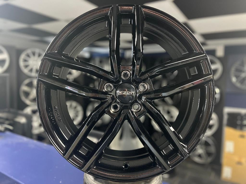 IN STOCK: NIEUWE set 18 inch 5x108 Dezent  alu sportvelgen, Auto-onderdelen, 18 inch, Velg(en), Nieuw, Ophalen of Verzenden