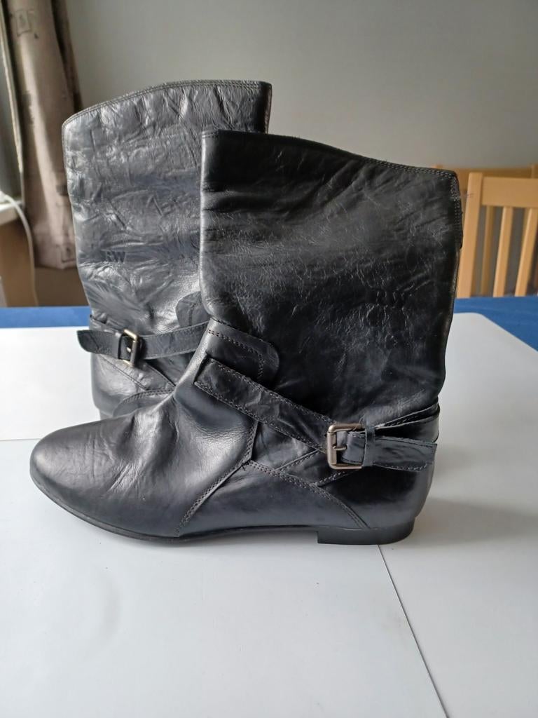 River  Woods lederen laarsjes, Ophalen, Nieuw