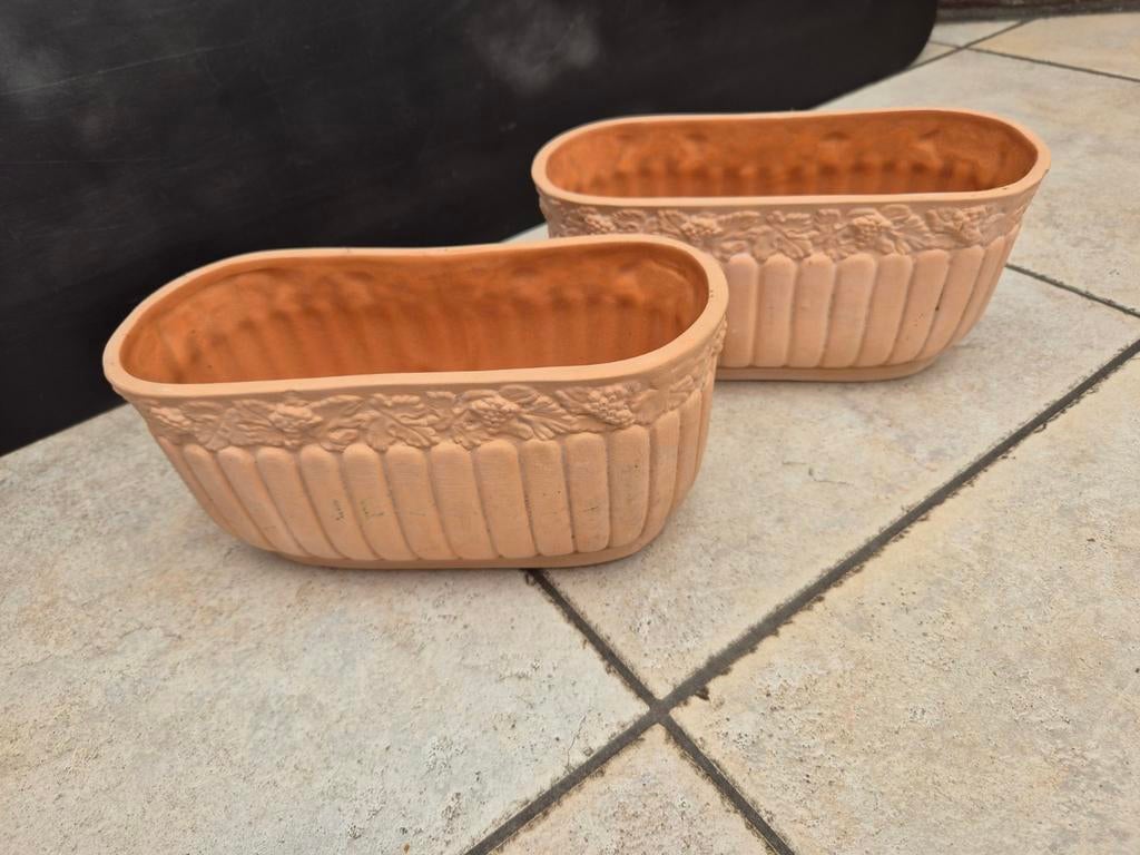 Ceramische bloempotten  10 eu/ st perfecte staat, Tuin en Terras, Ophalen, Zo goed als nieuw