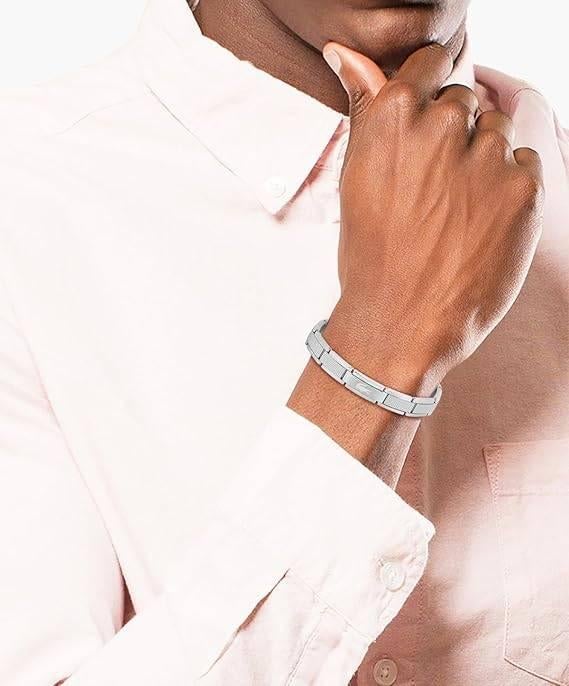 Lacoste | herenarmband | GRATIS LEVERING, Handtassen en Accessoires, Staal, -, Verzenden, -