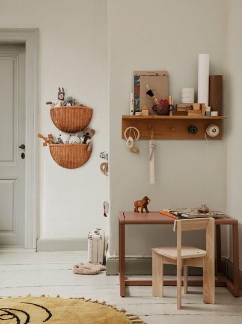 Wandmandjes rotan Ferm Living, Ophalen