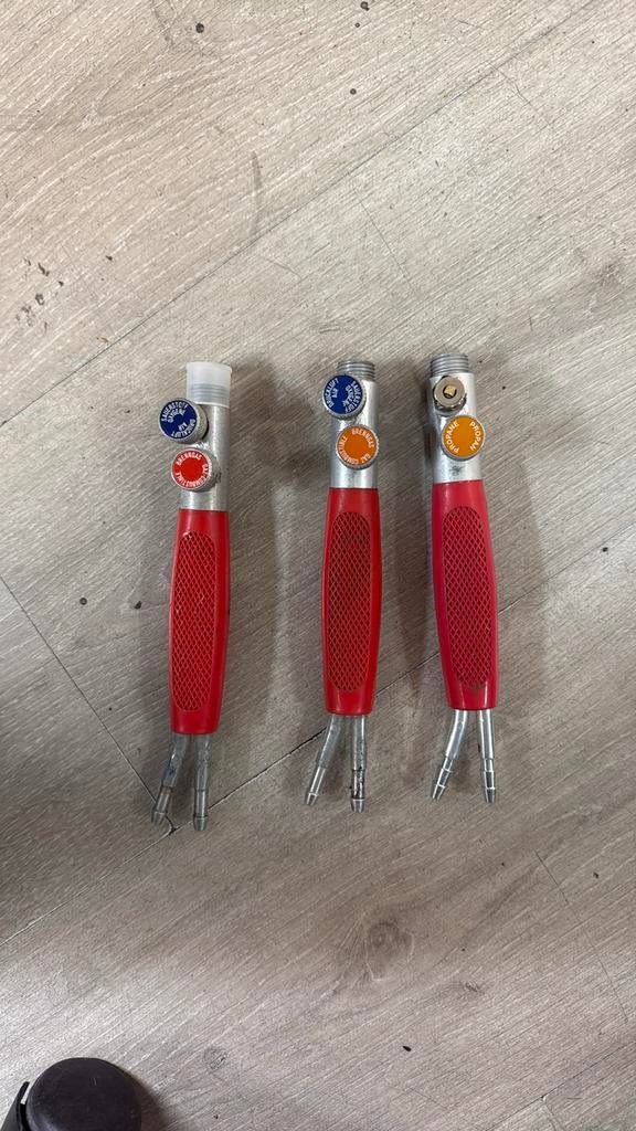 3 stuks Brander voor goudsmid ART.207 swiss made, Ophalen of Verzenden, Gebruikt